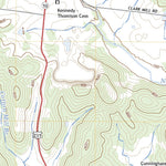 United States Geological Survey Fayetteville, TN (2022, 24000-Scale) digital map