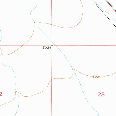 United States Geological Survey Faywood Station, NM (1947, 24000-Scale) digital map
