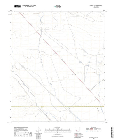 United States Geological Survey Faywood Station, NM (2023, 24000-Scale) digital map