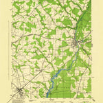 United States Geological Survey Federalsburg, MD (1944, 31680-Scale) digital map