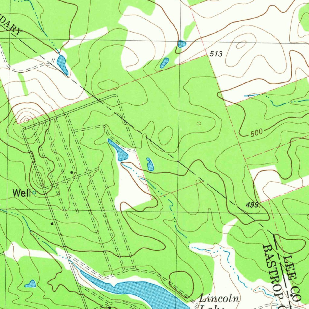 Fedor, TX (1982, 24000-Scale) Map by United States Geological Survey ...