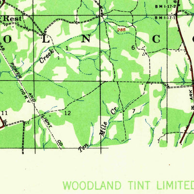 United States Geological Survey Feenyville, AR (1935, 62500-Scale) digital map