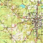 United States Geological Survey Feenyville, AR (1978, 62500-Scale) digital map