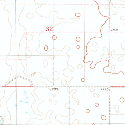 United States Geological Survey Feinstein Lake, SD (1978, 24000-Scale) digital map