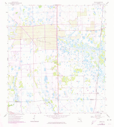 United States Geological Survey Felda, FL (1958, 24000-Scale) digital map