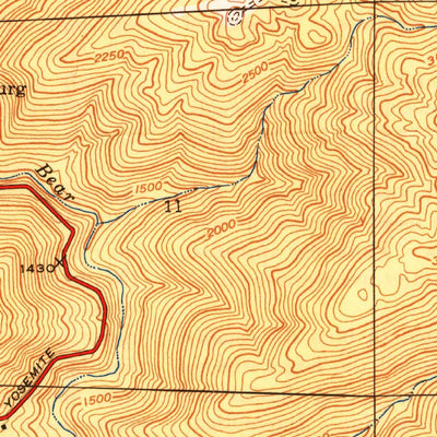 United States Geological Survey Feliciana Mountain, CA (1948, 24000-Scale) digital map
