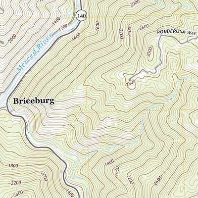 United States Geological Survey Feliciana Mountain, CA (2021, 24000-Scale) digital map