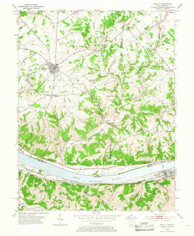 United States Geological Survey Felicity, OH-KY (1953, 24000-Scale) digital map