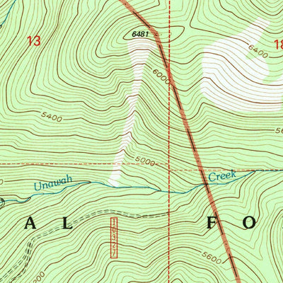 United States Geological Survey Felix Peak, MT (1994, 24000-Scale) digital map
