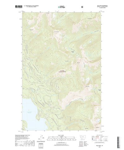 United States Geological Survey Felix Peak, MT (2020, 24000-Scale) digital map