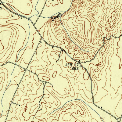 United States Geological Survey Felker, TN (1946, 24000-Scale) digital map