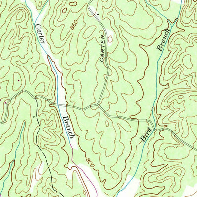 United States Geological Survey Felker, TN (1967, 24000-Scale) digital map