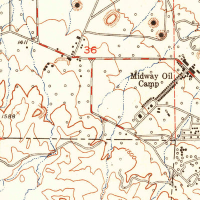 United States Geological Survey Fellows, CA (1951, 24000-Scale) digital map