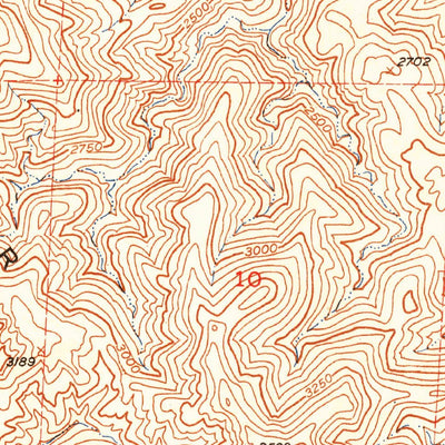 United States Geological Survey Fellows, CA (1951, 24000-Scale) digital map