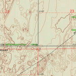 United States Geological Survey Fellsburg, KS (1972, 24000-Scale) digital map
