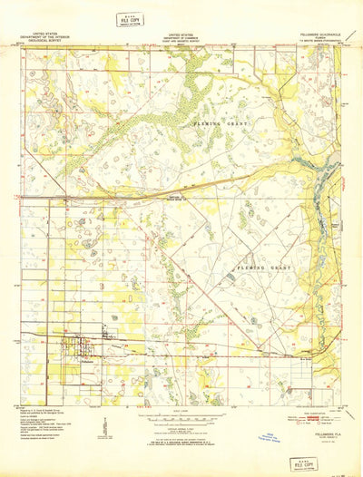 United States Geological Survey Fellsmere, FL (1951, 24000-Scale) digital map