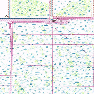 United States Geological Survey Fellsmere NW, FL (1953, 24000-Scale) digital map