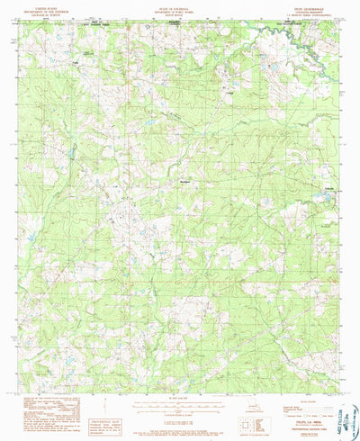United States Geological Survey Felps, LA-MS (1984, 24000-Scale) digital map