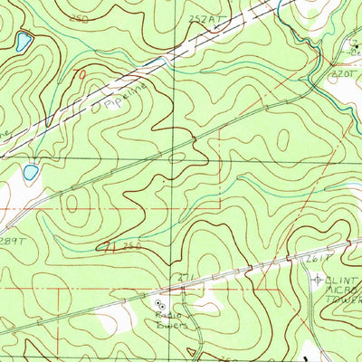 United States Geological Survey Felps, LA-MS (1984, 24000-Scale) digital map