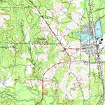 United States Geological Survey Felsenthal, AR-LA (1934, 62500-Scale) digital map