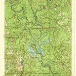 United States Geological Survey Felsenthal, AR-LA (1938, 62500-Scale) digital map