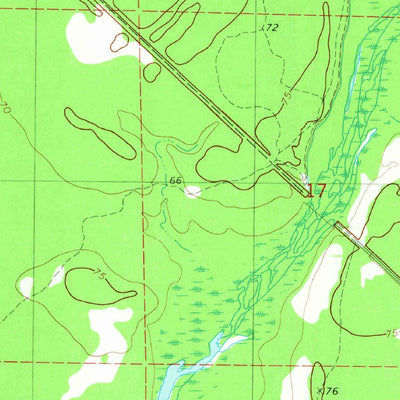 United States Geological Survey Felsenthal Dam, AR-LA (1981, 24000-Scale) digital map