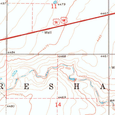 United States Geological Survey Felt, OK-TX (1969, 24000-Scale) digital map