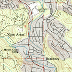 United States Geological Survey Felton, CA (1991, 24000-Scale) digital map
