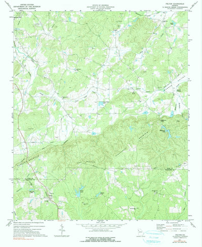 United States Geological Survey Felton, GA (1973, 24000-Scale) digital map