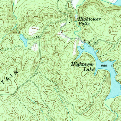 United States Geological Survey Felton, GA (1973, 24000-Scale) digital map