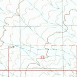 United States Geological Survey Fence Canyon, NM (1981, 24000-Scale) digital map