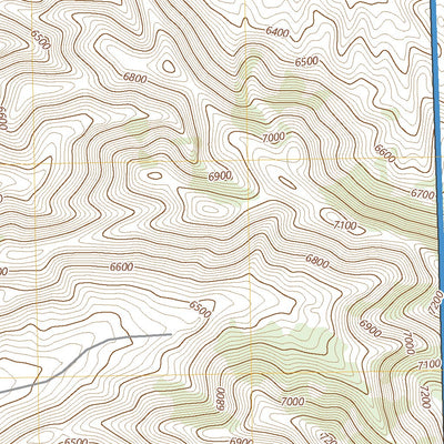 United States Geological Survey Fence Canyon, NM (2023, 24000-Scale) digital map