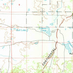 United States Geological Survey Fence Lake, NM (1981, 100000-Scale) digital map