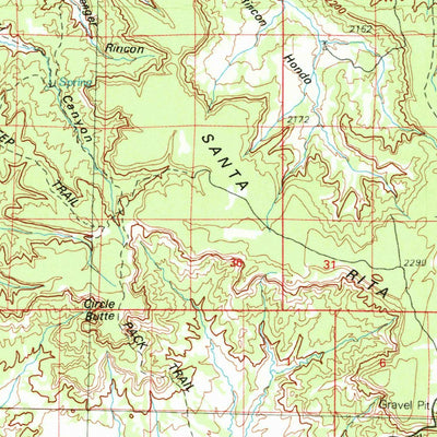 United States Geological Survey Fence Lake, NM (1981, 100000-Scale) digital map