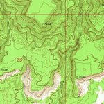 United States Geological Survey Fence Lake SW, NM (1972, 24000-Scale) digital map