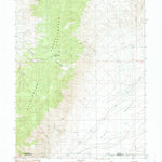 United States Geological Survey Fencemaker Pass, NV (1990, 24000-Scale) digital map