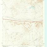 United States Geological Survey Fencepost Draw, TX (1970, 24000-Scale) digital map