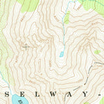 United States Geological Survey Fenn Mountain, ID (1966, 24000-Scale) digital map