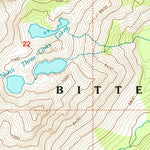 United States Geological Survey Fenn Mountain, ID (1995, 24000-Scale) digital map