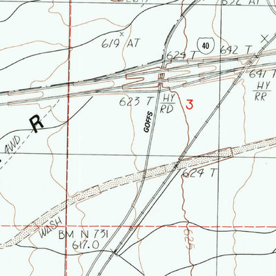 United States Geological Survey Fenner, CA (1984, 24000-Scale) digital map