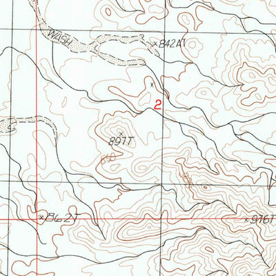 United States Geological Survey Fenner Spring, CA (1984, 24000-Scale) digital map