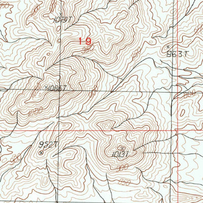 United States Geological Survey Fenner Spring, CA (1984, 24000-Scale) digital map