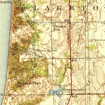 United States Geological Survey Fennville, MI (1931, 62500-Scale) digital map