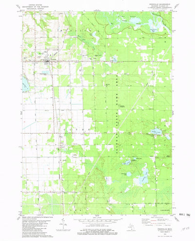 United States Geological Survey Fennville, MI (1981, 24000-Scale) digital map