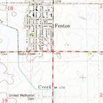 United States Geological Survey Fenton, IA (1980, 24000-Scale) digital map