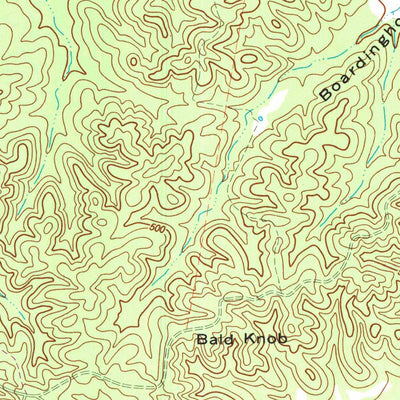 United States Geological Survey Fenton, KY (1967, 24000-Scale) digital map