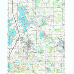 United States Geological Survey Fenton, MI (1969, 24000-Scale) digital map