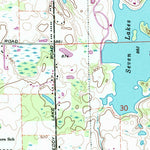 United States Geological Survey Fenton, MI (1969, 24000-Scale) digital map