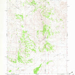 United States Geological Survey Ferber Peak, NV-UT (1982, 24000-Scale) digital map