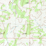 United States Geological Survey Ferber Peak NW, NV (1982, 24000-Scale) digital map